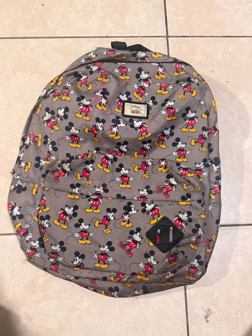 Disney x Vans Mickey Mouse Old Skool II Allover Print Backpack